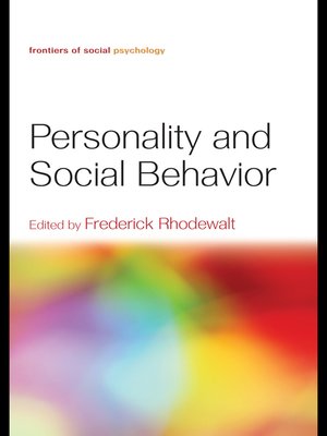 cover image of Personality and Social Behavior